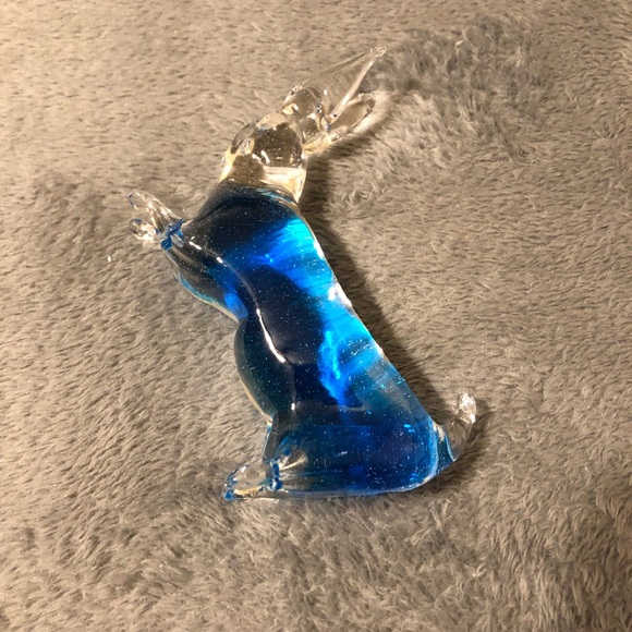 Glass Standing Bunny / Rabbit Figurine - Picture 5 of 16